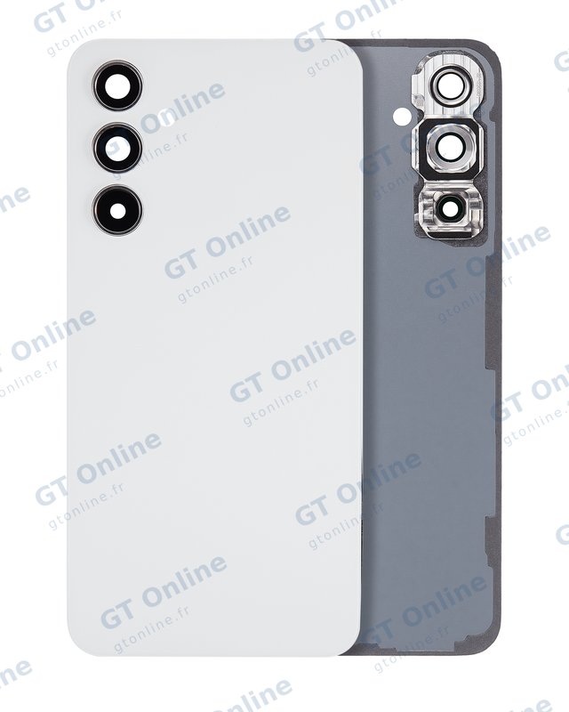 Capot arrière avec lentilles pour Samsung Galaxy A54 5G (A546 / 2023) (compatible, blanc) — vue 1