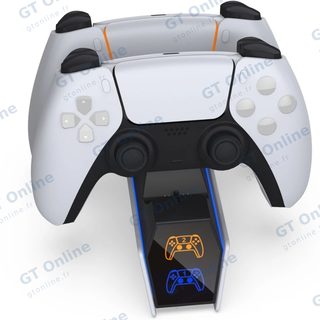 Station de charge pour 2 manettes PlayStation 5 DOBE TP5-3571A — noir