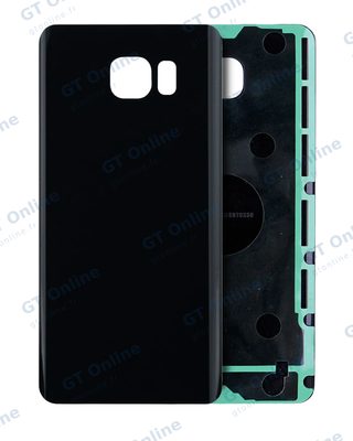 Vitre arrière pour Samsung Galaxy Note 5 (pack service origine, noir saphir)