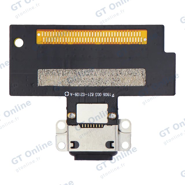 Nappe de connecteur de charge à souder pour Apple iPad Air 3 (soudure requise, compatible premium, noir)