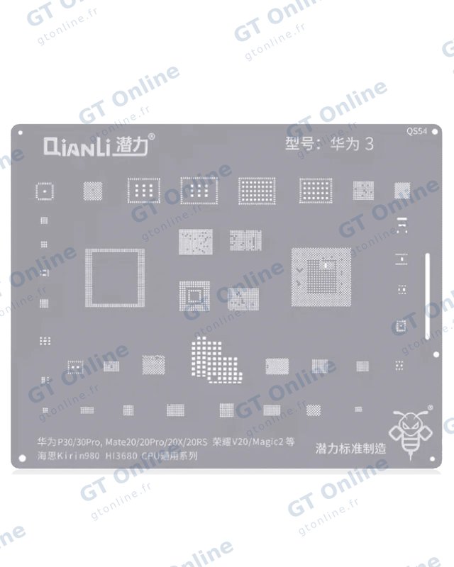 Outillage pour Huawei P30 / 30Pro / Mate20 / 20Pro / 20X / 20RS / Honor View 20 / Magic 2 (Kirin980) (HI3680) CPU Universal Series (Qianli)