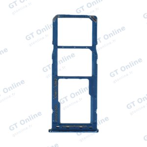 Tiroir Sim Premium Samsung Galaxy A20 A205 Bleu