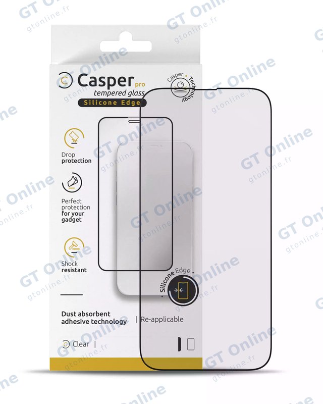 Verre trempé pour iPhone 16 Pro / 17 / 17 Pro / 18 Pro (blister, transparent)