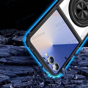 Coque de Protection Magnétique avec Bague 360° Z-FL3 Samsung Galaxy Z Flip 8 F776 Noir — vue 5