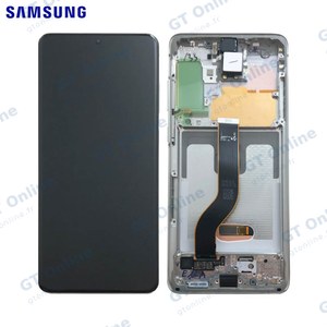 Écran Tactile Original Samsung Galaxy S20 Plus 5G G986/Galaxy S20 Plus G985 GH82-22134B GH82-22145B Blanc