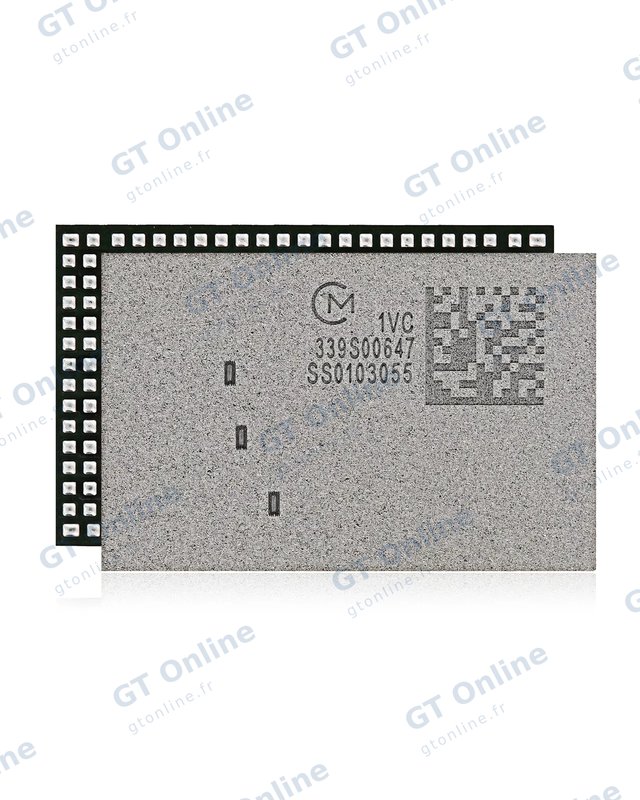 Circuit intégré Wi-Fi / Bluetooth pour Apple iPhone 11 / 11 Pro / 11 Pro Max / iPad Pro 12.9" 4e gén. (2020) / Pro 11" 2e gén. (2020) (339S00647)