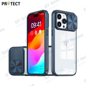 Coque de Protection IE027 PROTECT pour Apple iPhone 15 Pro Max Bleu Marine