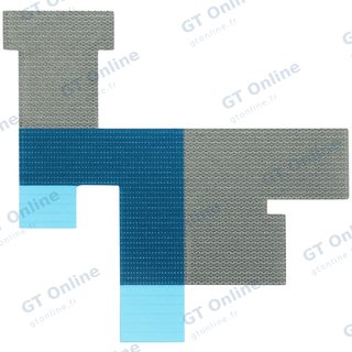Tissu conducteur de téléobjectif arrière pour Motorola Razr Fold (XT2651 / 2026) (origine)