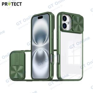 Coque de Protection IE027 PROTECT pour Apple iPhone 16 Plus Vert Foncé
