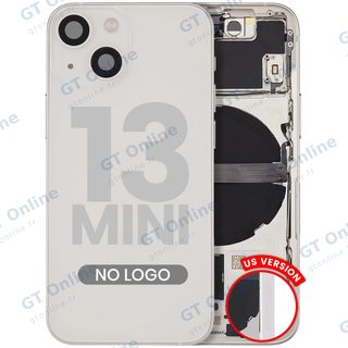 Châssis pour Apple iPhone 13 Mini (version US, compatible premium, lumière stellaire)