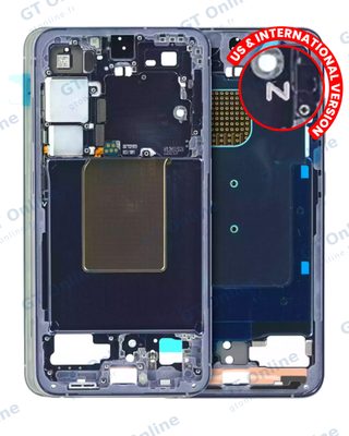 Châssis pour Samsung Galaxy S24 5G (version US & internationale, violet Cobalt)