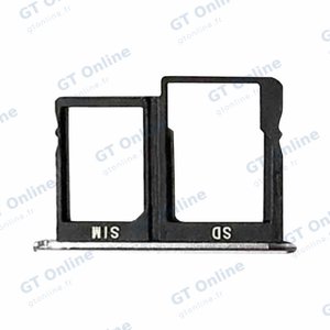 Tiroir Sim Premium Huawei MediaPad M5 Lite 10.1 Argent