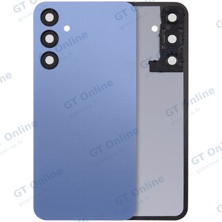Vitre arrière pour Samsung Galaxy A25 5G (A256 / 2023) (sans logo, compatible, bleu Optimistic)