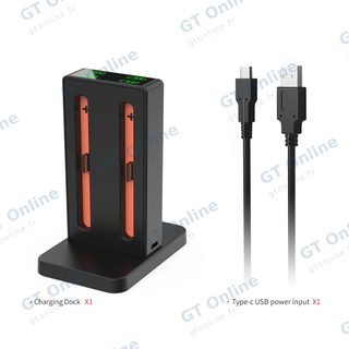 Station de charge 4 manettes Joy-Con pour Nintendo Switch 2 DOBE TNS-3192B — noir