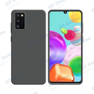 Coque Silicone Compatible pour Samsung Galaxy A41 A415 (#5) Gris