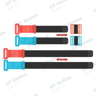 Sangles de poignet pour Nintendo Switch 2 DOBE TNS-3180B (lot de 2)