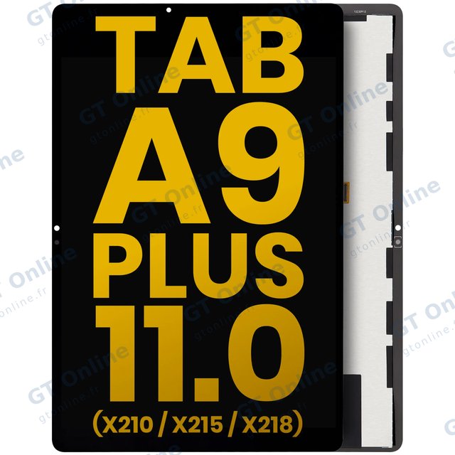 Écran LCD sans châssis pour Samsung Galaxy Tab A9 Plus 11.0" (X210 / X215 / X218) (2023) (reconditionné, noir)