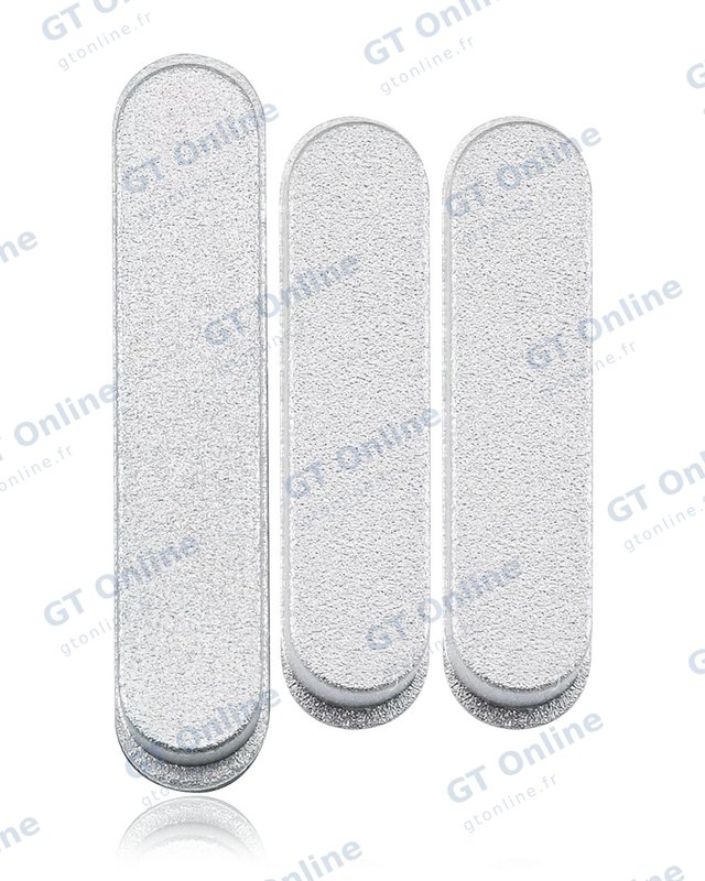 Nappe volume pour Apple iPad Pro 11" 2nd Gen (2020) / Pro 11" 3rd Gen (2021) / Pro 11" 4th Gen (2022) / Pro 12.9" 4th Gen (2020) / Pro 12.9" 5th Gen (2021) / Pro 12.9" 6th Gen (2022) (argent)