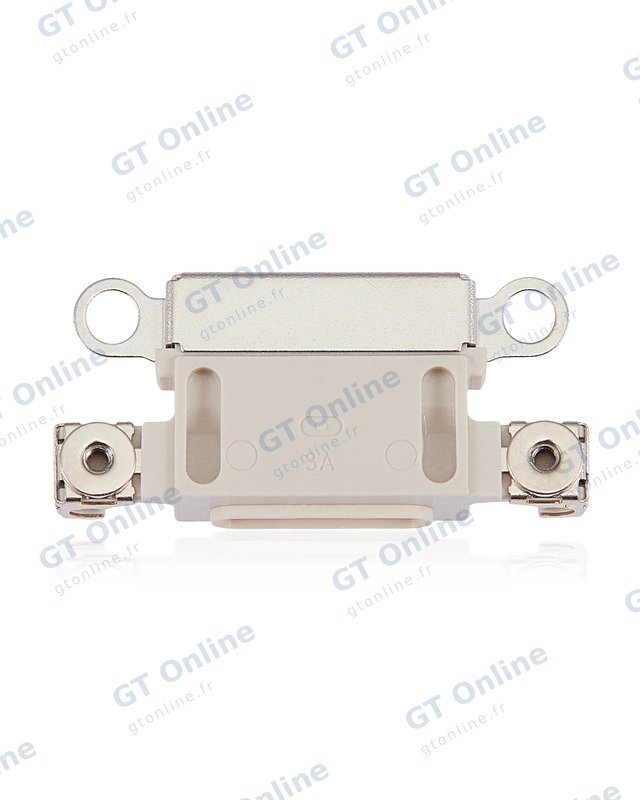 Connecteur de charge nu à souder pour Apple iPhone 14 / 14 Plus (lumière stellaire, lot de 10)