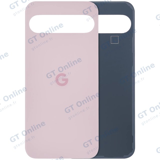 Vitre arrière pour Google Pixel 9 Pro XL (origine d'occasion — grade A, Rose Quartz)