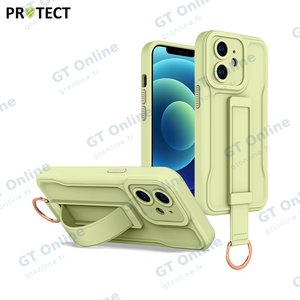 Coque de Protection QC-002 PROTECT pour Apple iPhone 12 (#6) Vert