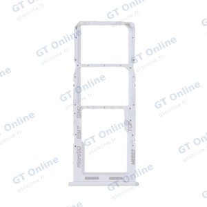 Tiroir Sim Premium Samsung Galaxy M22 M225 Blanc