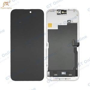 Écran Tactile Soft Oled Apple iPhone 15 Pro Max (JK 120Hz) Noir