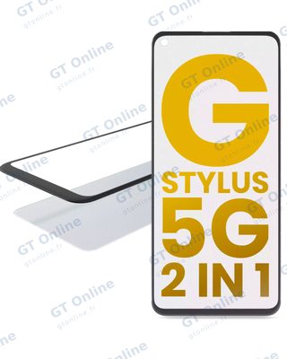 Vitre d’écran avec OCA pour Motorola Moto G Stylus 5G (XT2131 / 2021)