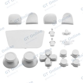 Pièce console de jeu pour Sony PlayStation 5 (lot de 16, blanc)