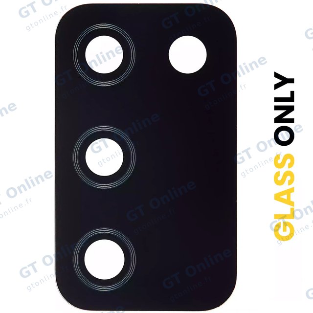 Lentille de caméra arrière avec adhésif pour Samsung Galaxy A03S (A037F / A037M / 2021)