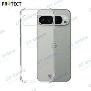 Coque Silicone Renforcée PROTECT pour Google Pixel 9 Pro XL Transparent