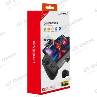 Manette avec fixation sur la console pour Nintendo Switch / Switch OLED DOBE TNS-1125 — noir