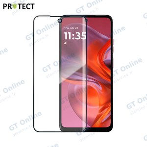 Verre Trempé Intégral PROTECT pour Motorola Moto G05 Noir