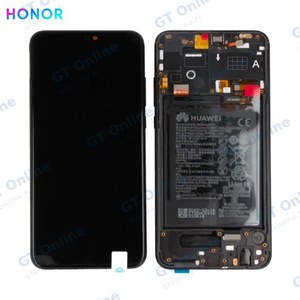 Bloc Écran Complet avec Châssis et Batterie Original Honor 9X Lite 02353QJJ Noir