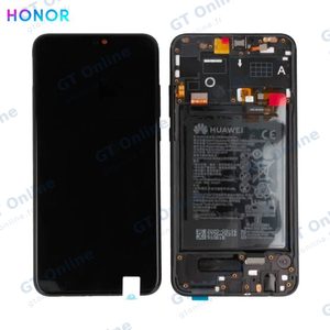Bloc Écran Complet avec Châssis et Batterie Original Honor 9X Lite 02353QJJ Noir