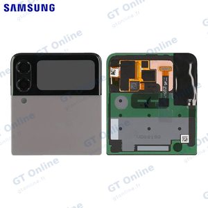 Cache Arrière Original Samsung Galaxy Z Flip 3 5G F711 (Supérieur) GH97-26773G Gris