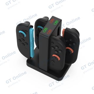Station de charge 4 manettes Joy-Con pour Nintendo Switch 2 DOBE TNS-3192B — noir