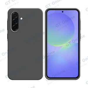 Coque Silicone Compatible pour Samsung Galaxy A36 5G A366/Galaxy A56 5G A566 (#5) Gris