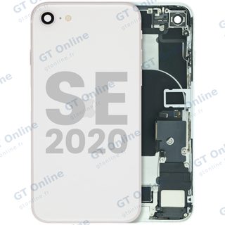 Châssis pour Apple iPhone SE (2020) (origine d'occasion — grade A, blanc)