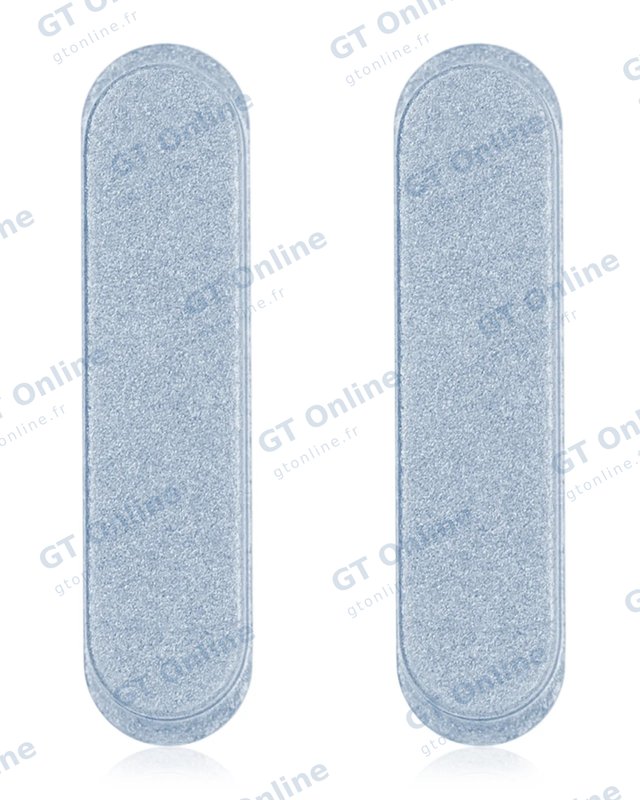 Boutons de volume pour Apple iPad Air 4 (2020) / Air 5 (2022) / Air 11" (2024) / Air 11" (2025) / Air 11" (2026) / Air 13" (2024) / Air 13" (2025) / Air 13" (2026) (bleu ciel, lot de 2)