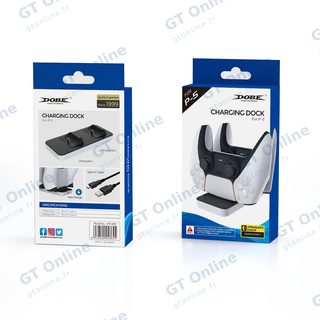 Station de charge pour 2 manettes PlayStation 5 DOBE TP5-0591