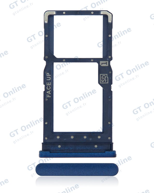 Tiroir SIM pour Motorola Moto G Play (XT2093 / 2021) (Misty Blue)