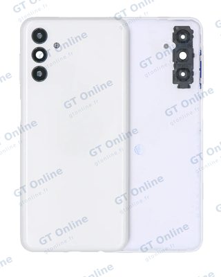 Vitre arrière pour Samsung Galaxy A04s (A047 / 2022) (pack service origine, blanc)