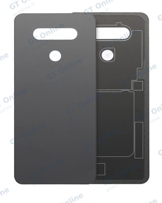 Vitre arrière pour LG K51 (noir)