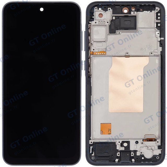 Écran LCD avec châssis pour Samsung Galaxy A35 5G (A356 / 2025) (6.58") (compatible: incell, Navy)