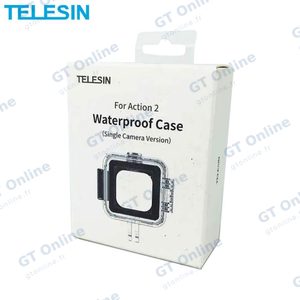 Coque Waterproof TELESIN OA-WTP-001 pour DJI Action 2 (jusqu'à 45m) Transparent — vue 5