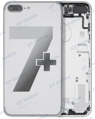 Châssis pour Apple iPhone 7 Plus (origine d'occasion — grade A, argent)