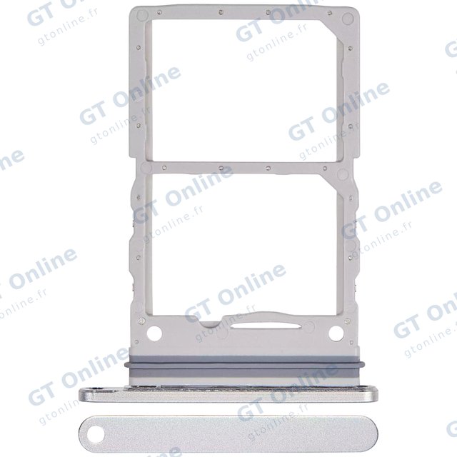 Tiroir SIM pour Samsung Galaxy Z Flip 6 (F741) (premium, blanc)