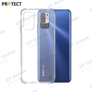 Coque Silicone Renforcée PROTECT pour Xiaomi Redmi Note 10 5G Transparent