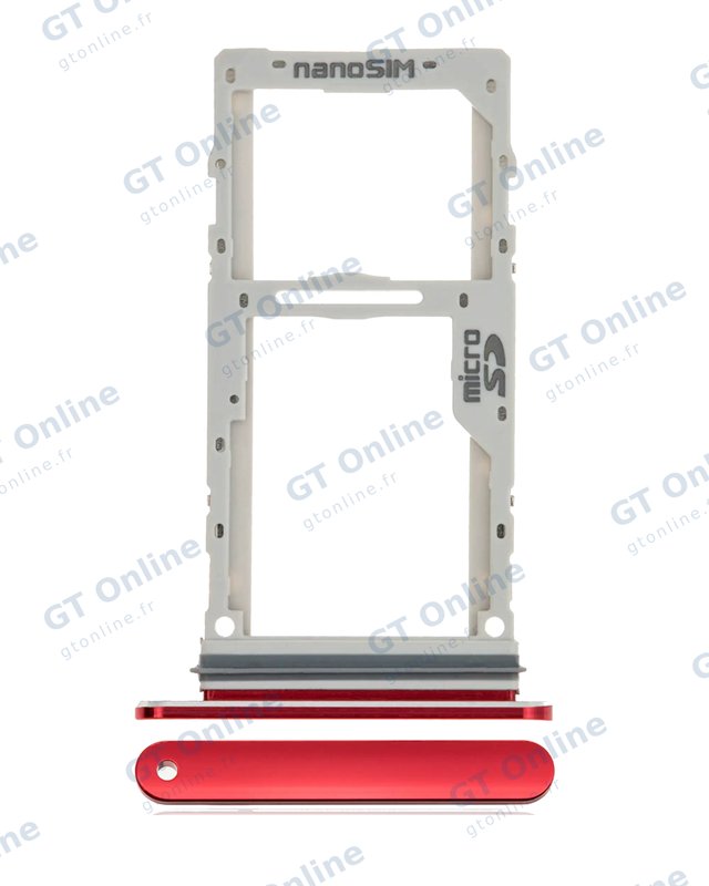 Tiroir SIM pour LG Velvet (rouge)